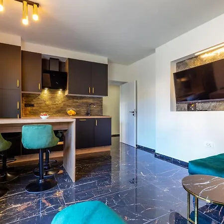 Luxury Hedone Apartment Near The Bridge With Private Spa Zone Zadar Exteriör bild